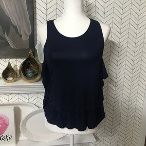 Max Studio Specialty Products dark blue top